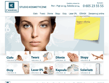 Tablet Screenshot of charal.pl